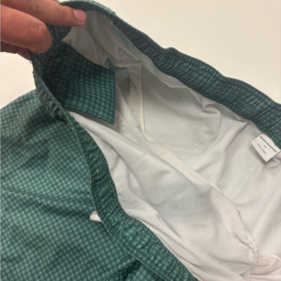 Amazon Essentials Men’s Swim Trunks XXL Green Geometric Print - Picture 4 of 5